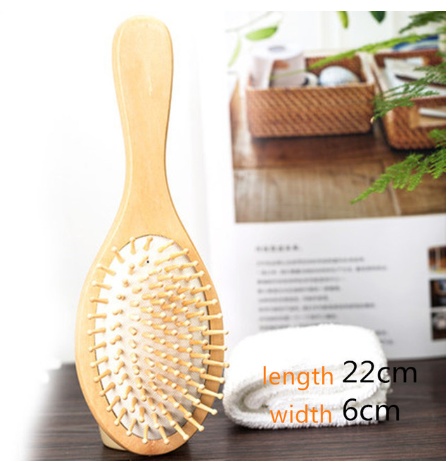 Comb Head Massage Meridians Wooden Comb Anti Static Hair Loss Comb Massage Comb