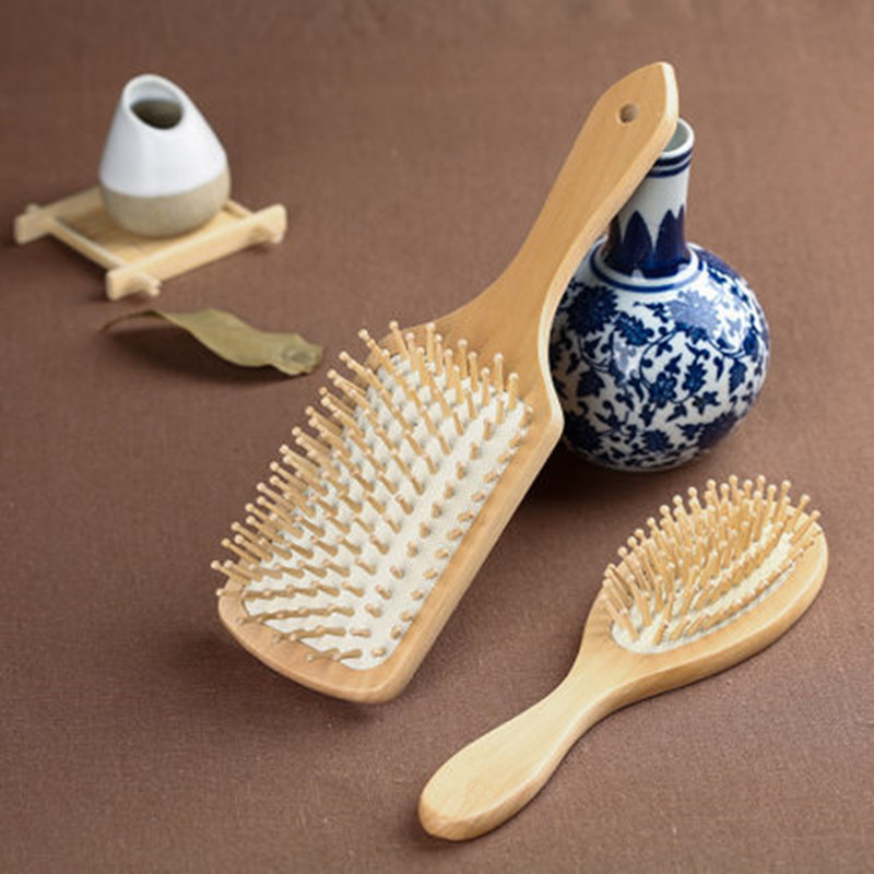Comb Head Massage Meridians Wooden Comb Anti Static Hair Loss Comb Massage Comb