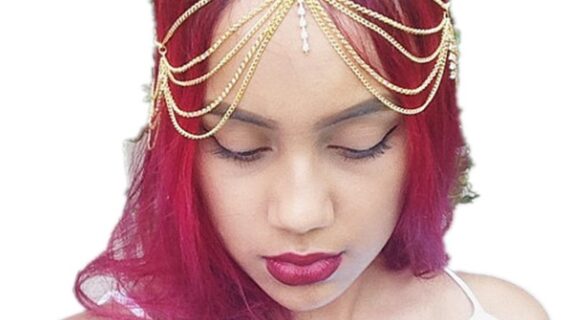 Multi-Layer Tassel Inlaid Diamond Hair Head Chain Hair Accessory