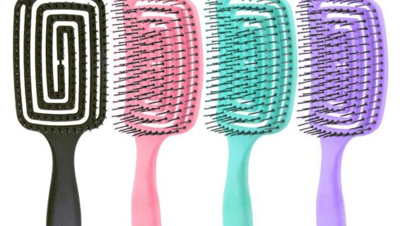 Mosquito-repellent Incense Comb Large Curved Comb Massage Comb Hollow Square Comb
