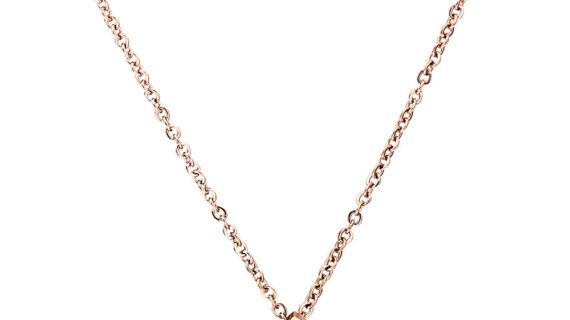 ZORCVENS Mode Vintage Rose Gold-Farbe Edelstahl Schmetterling Halskette Dull Polnischen Erklärung Halskette Für Frauen