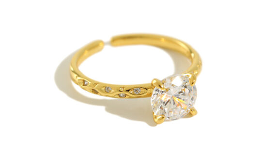 925 Silver AAAA Zircon Rings Minimalist Big Zircon Party Rings for Women Elegant Fashion Wedding Jewelry Gifts