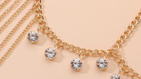 Hair Accessories Female Hair With Long Tassel Head Chain