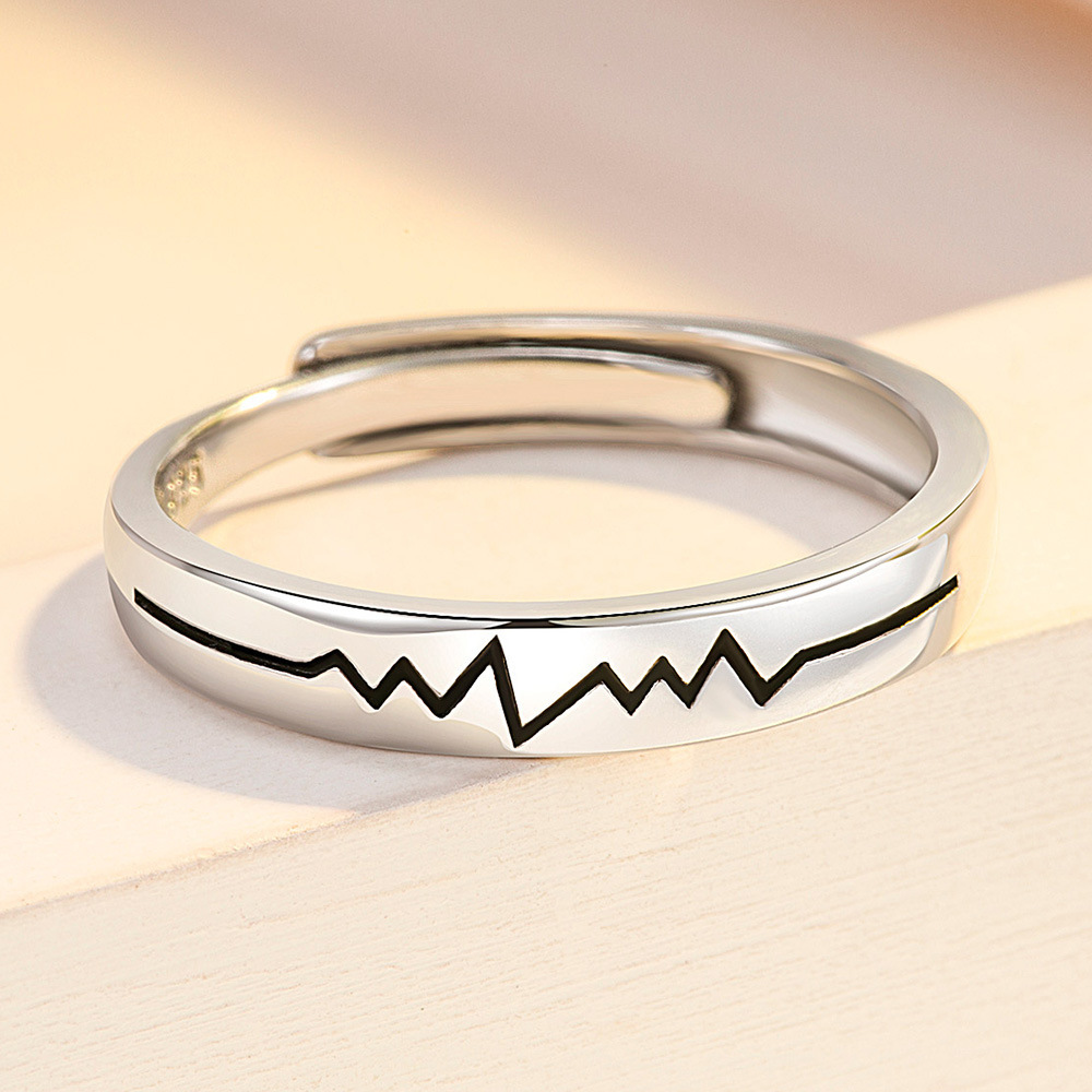 Ladies Fashion Japanese And Korean Style Couple Rings