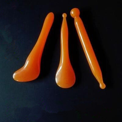 Beeswax Head Scraping Comb Gua Sha Scraping Board Meridian Facial Beauty Tendon Stick